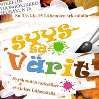 Syyssävärit Syyssävärit