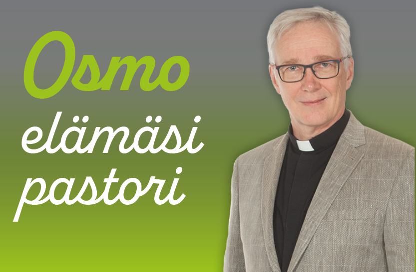 Elämäsi pastori Osmo. Kuvaa klikkaamalla pääset lukemaan lisää papistostamme.