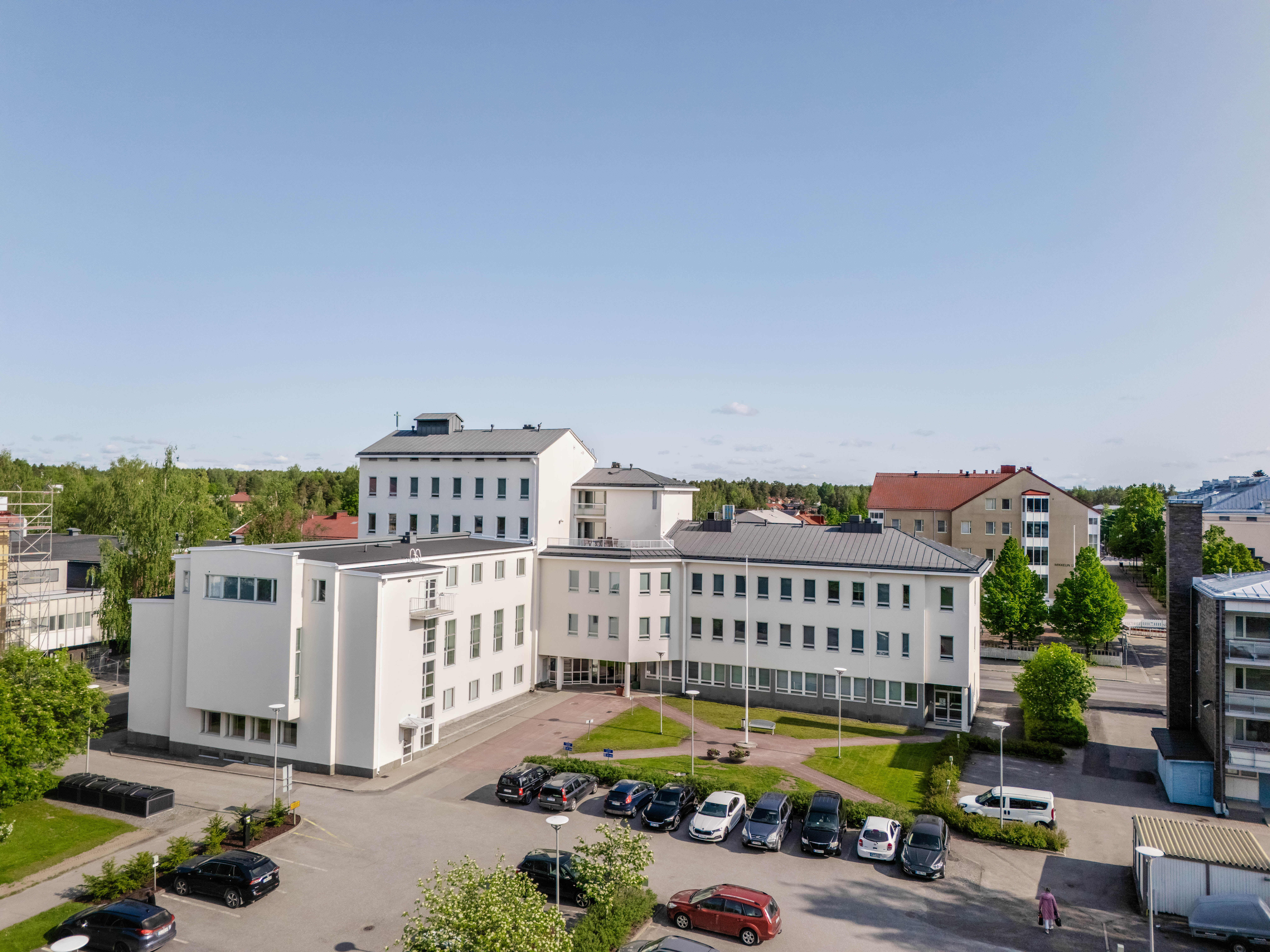 Kuvassa Mikkelin seurakuntakeskus
