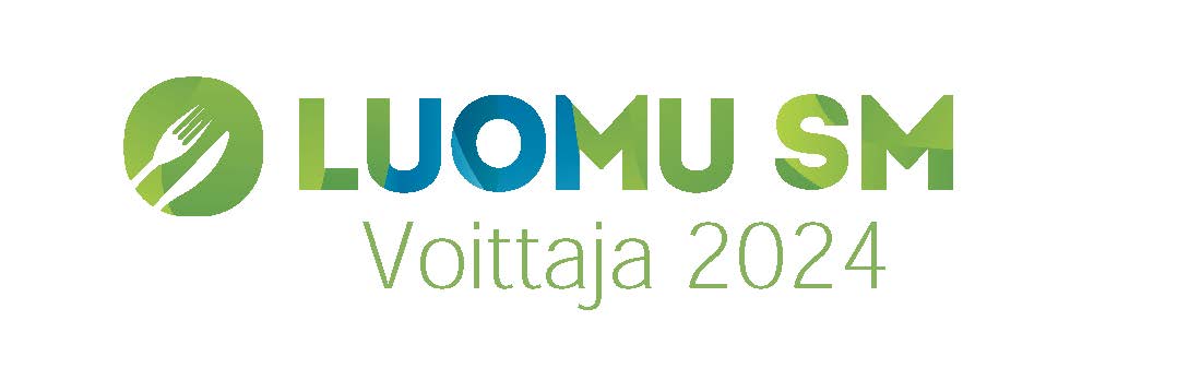 Luomu SM 2024 voittaja -logo.